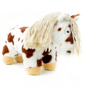 Crafty Pony cheval en peluche Pie alezan