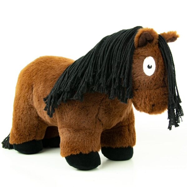 Crafty Ponies cheval en peluche Alezan + Noir